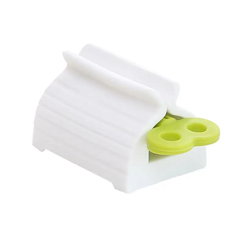 1/3pcs Rolling Tube Toothpaste Squeezer Toothpaste Seat Holder Stand Rotate Toothpaste Dispenser for Bathroom Accessories