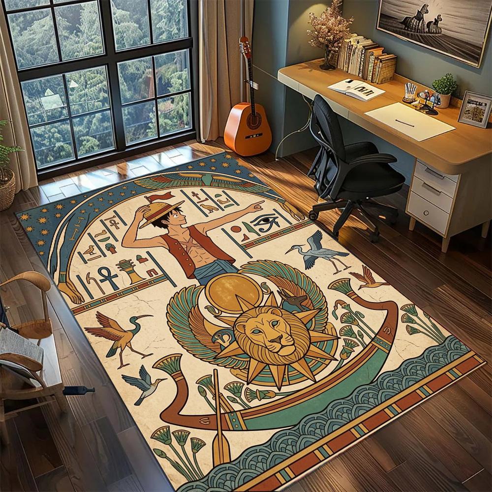 One Piece!Rug Carpet Large Area Rug Non Slip Washable Floor Mat Gamer Room Bedroom Home Decor