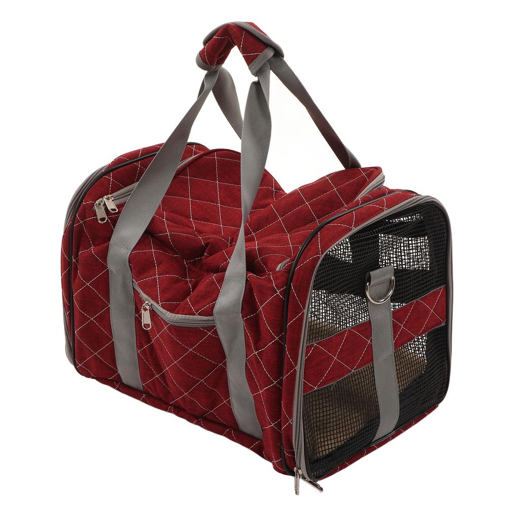 Dog Carrier Travel Bag Portable Fashionable Breathable Collapsible Travel Puppy Carrier for Outdoor