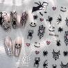 Halloweenské nálepky na nehty - Vtipné, samolepicí dekorace