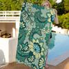 Ethnic Pattern Print Microfiber Printed Beach Towel Mountain Climbing Yoga Beach Swimming Running Absorbent Soft Towel