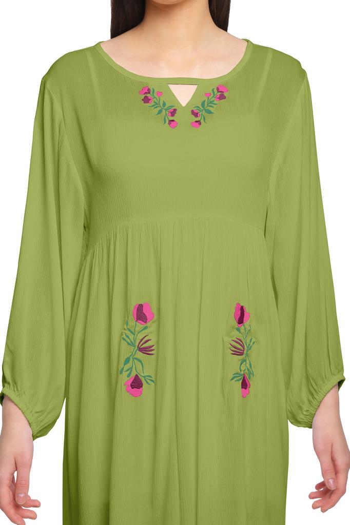 Moomaya Top In Camicia Da Donna In Cotone Stampato, Collo Alla Coreana Con Bottoni E Maniche Al Gomito 124184829