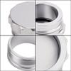 2pc 2" Aluminium Alloy Weld On Filler Neck And Cap Oil, Fuel, Water Tank Silver