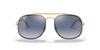 Sunglasses 0RB3583N BLAZE THE GENERAL CLEAR GRADIENT BLUE MIRROR RED 58 Ray-Ban 001/X0