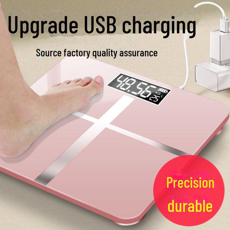 Rechargeable High Precision Body Weight Scale - Hetang Electronic Weighing Scale for Home Use