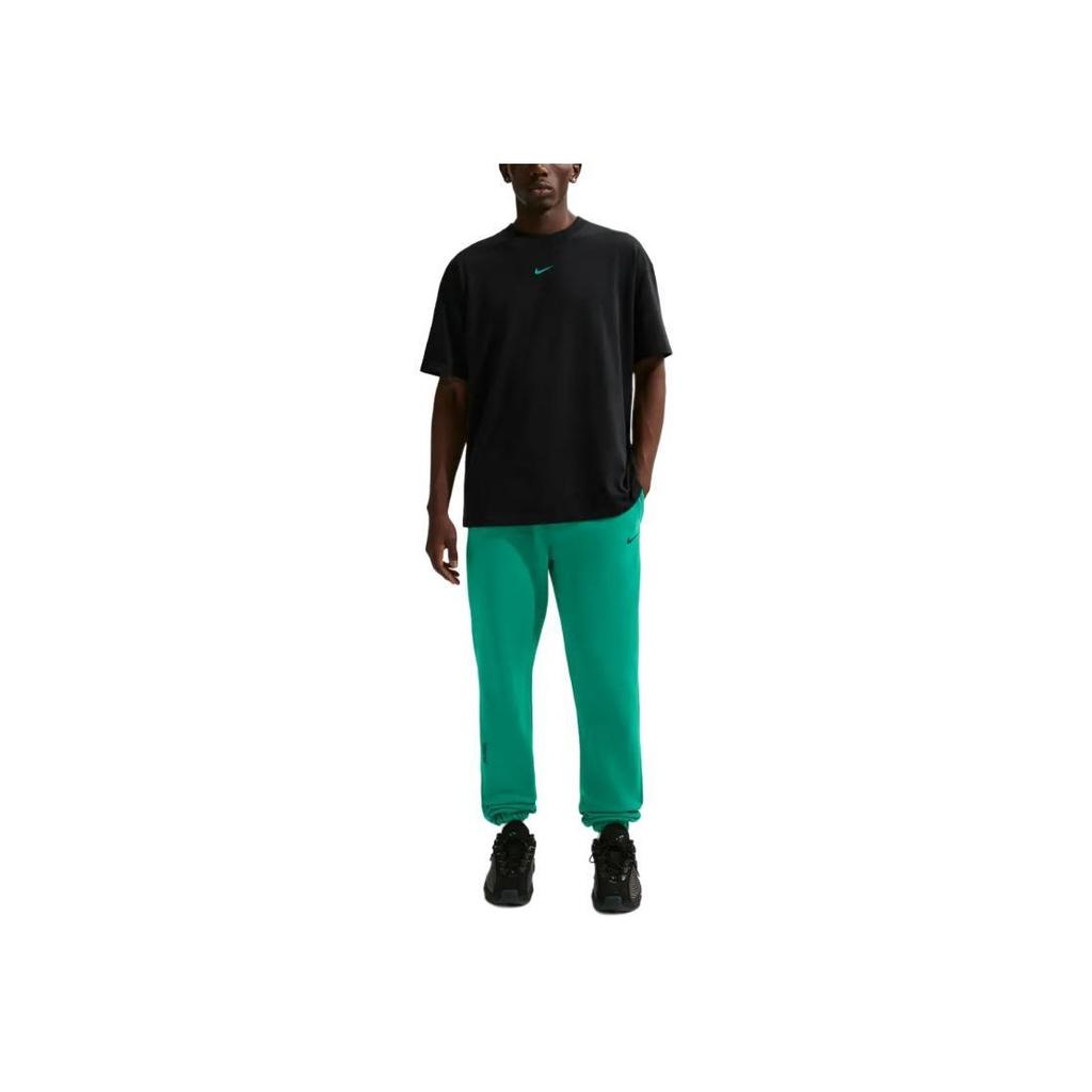 Nike X Nocta Collaboration FW25 Comfortable Skin-Friendly Solid Color Cuffed Casual Pants Unisex bottoms Green HM5765-370