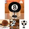 Football Basketball And Volleyball Plush Toy With Pp Cotton For Kids Home Decor And Birthday Gift