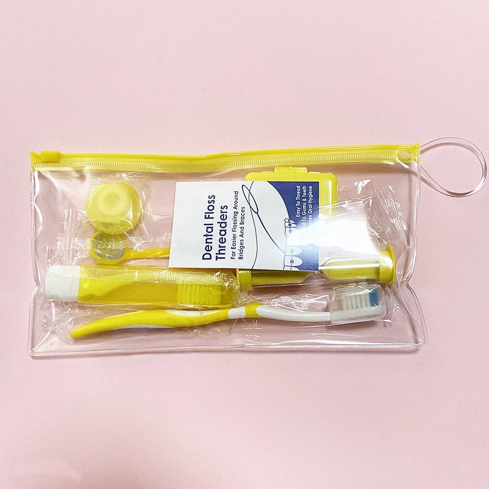 1 Pack Dental Orthodontic Reise-Set Orthodontische Zahnbürste Mundpflege Hygiene