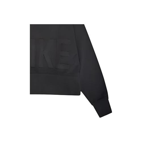 Nike Solid Color Women's Casual Hoodie - Black