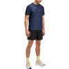 HOKA One One T Shirts Men's Midnight Blue Crew Neck Moderate Straight Fit 1175771-MDNB