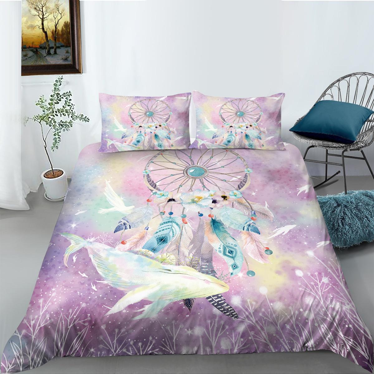 

Dream Catcher Series Bedding Two Or Three Pieces 3D Digital Printing Polyester EU single 135*200