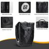 Waterproof adjustable bicycle trunk bag 2532L black