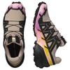 SALOMON Speedcross 6 Versatile Comfortable Running Shoes Women Sneakers Black Brown Pink 479808