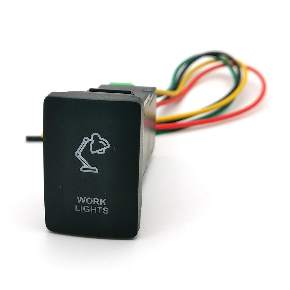 Toyota Blue Anti-skid Off-Camera Roof Spotlight Switch Kit