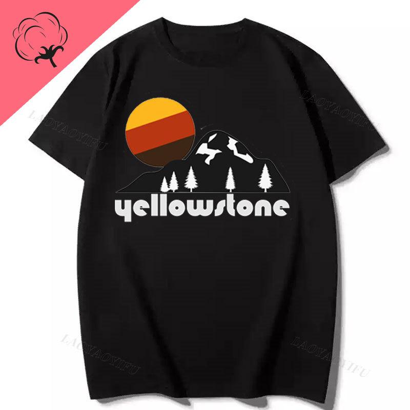 Camiseta T Shirt for Unisex Women Casual Funny Clothes Yellowstone Dutton Ranch Rip Rideing Horseback Short Sleeve Graphic T Shirts