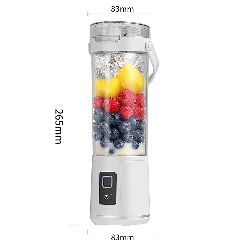 2025 New Electric Fruit Blender 600ML Portable USB Juicer for Ice Crushing Smoothies Home Travel Kitchen Appliance