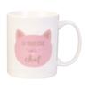 Mug thermique - cmp - mug chat 35 cl - change de couleur - porcelaine - multicolore