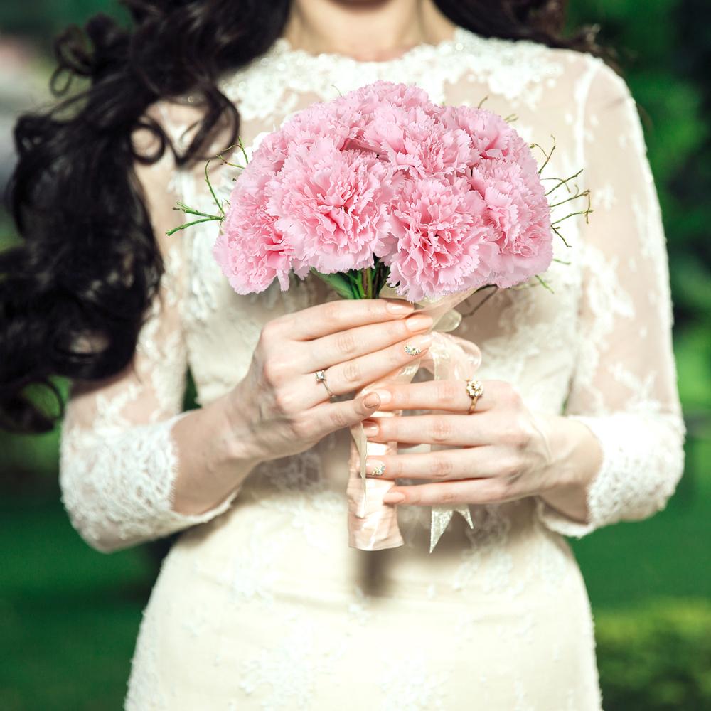 2 Bunches Artificial Carnations Total 12 Heads Silk Faux Flowers for Funeral Arrangements Wedding Bouquets Cemetery Wreaths DIY Crafts