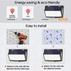 1-6PCS Solar Outdoor Garden Lights IP65 Waterproof Super Bright 468 LEDs Motion Sensor Wall Light Solar Powered Security Lamp