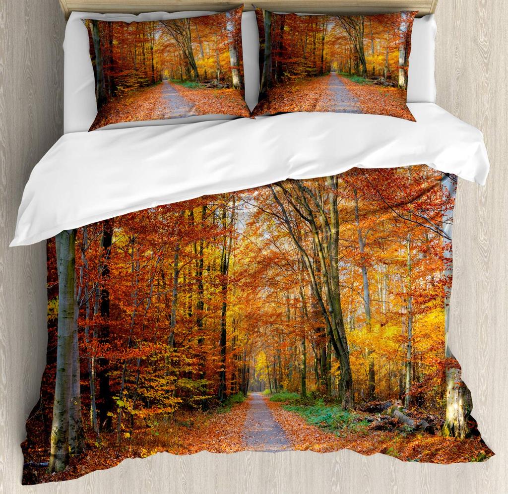 Pathway Duvet Cover Sets For Teens Adults Queen Quilt Covers Lightweight Down Bedroom Decor 2 Pillowcases 1 Duvet Cover No Quilt