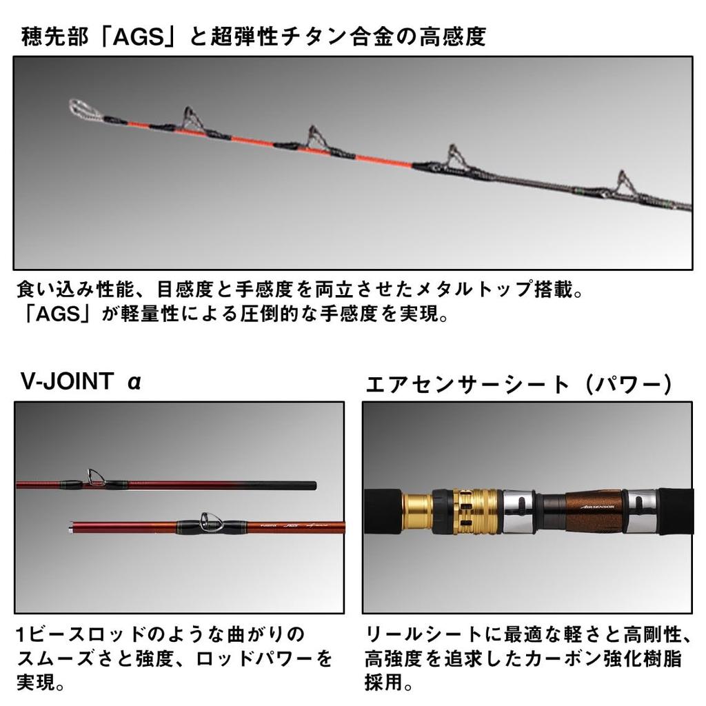 Daiwa Boat Rod Gowin Nemono MH-210