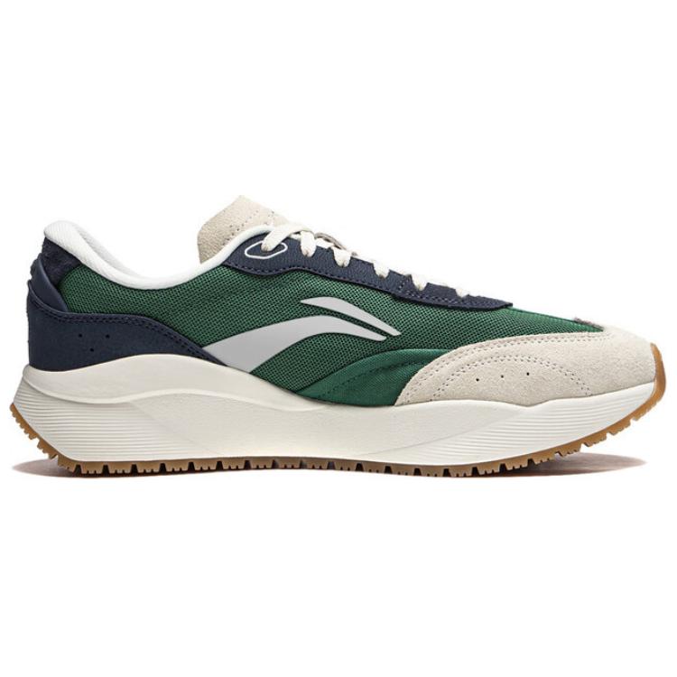 Li Ning Zai Wu 2.0 Weiche Rückfederung Dicke Sohle Schlankmachend Stoßdämpfung Rutschfest Verschleißfest High Top Low-Top Freizeitschuhe Herren Freizeitschuhe AGCU279-2