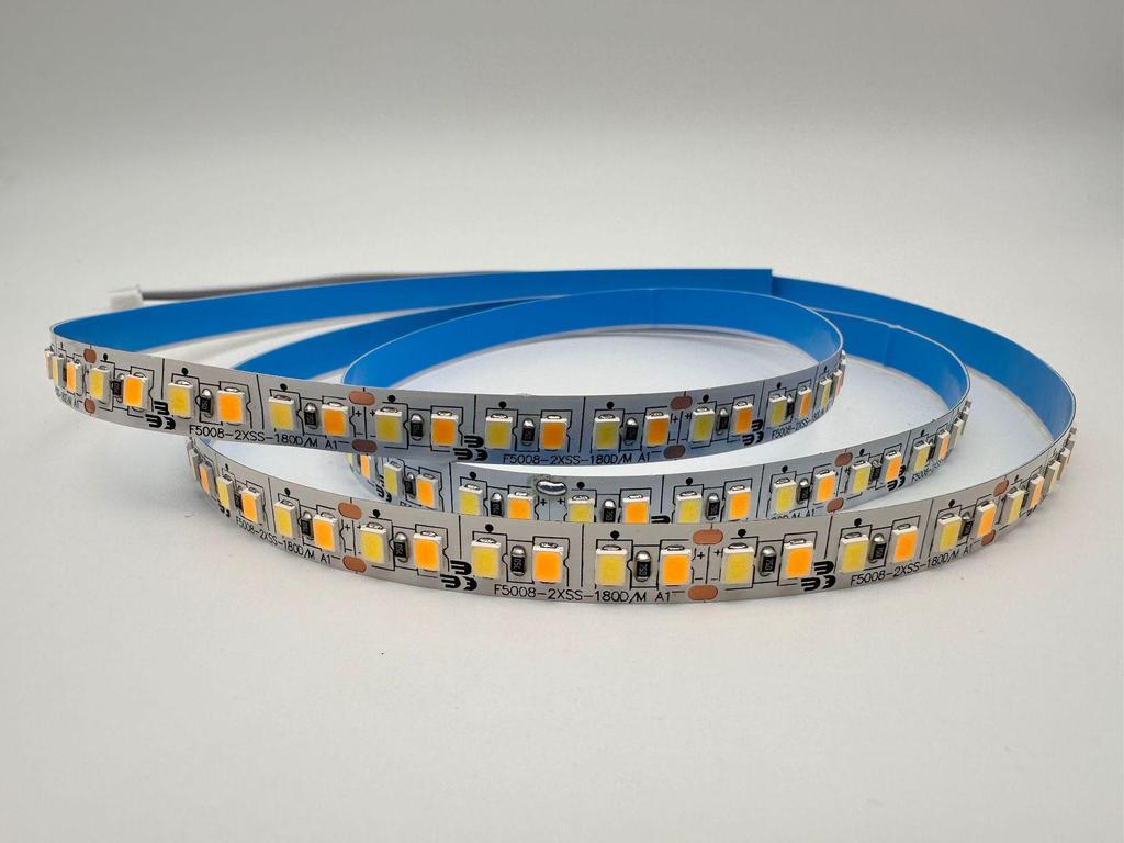 5V Dual-Color LED Strip with Touch Control & Dimming