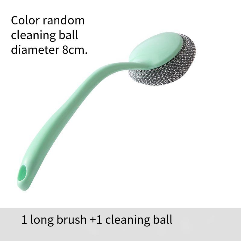 Kuchyňské kartáče na čištění domácích mazlíčků Domácnost Mycí miska Hrnec Kartáč na nádobí Odnímatelný Nepřilnavý Olej Odstraňování nečistot Univerzální Domácí Denní