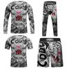 Kids' Sportswear Set: Breathable, Stretchable 4-Piece for Basketball, Football, Cycling & Outdoors