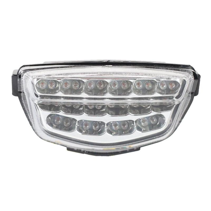 Clear Rear Led Tail Brake Stop Light Taillight Lamp Turn Signals Lighting 12V Fit for Honda CBR1000RR 2008 2009 2010-2016