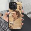 Morgan W-Wallen Singer Phone Case For iPhone 17,16,15,14,13,12,11 Plus,Pro Max,XS,Colorful Silver Black Cover