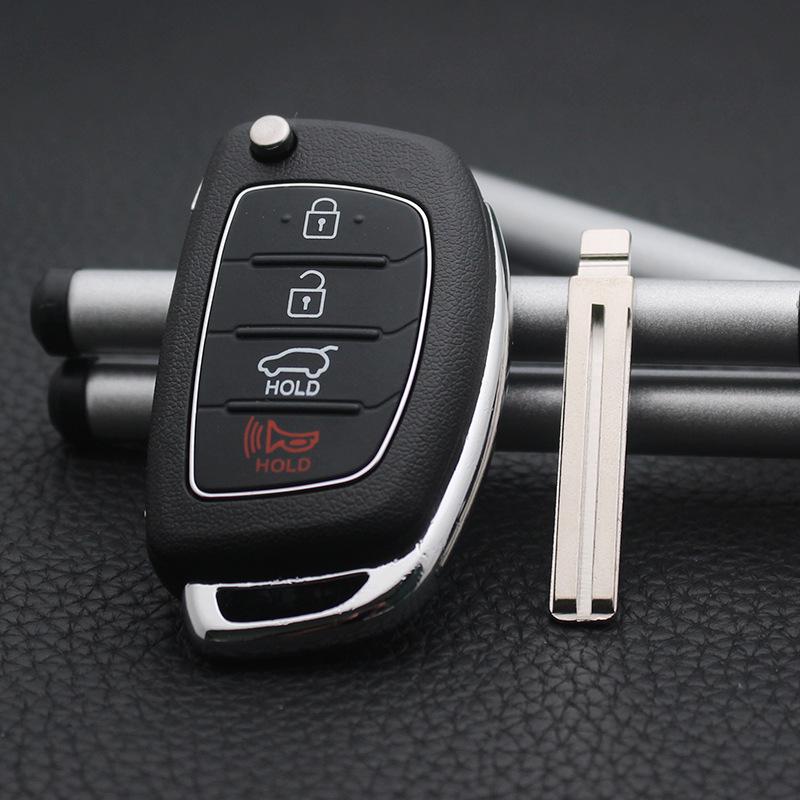 Modern Kia Key Shell for Tucson, New Santa Fe, Elantra, Langdong, IX25 - Remote Control Replacement