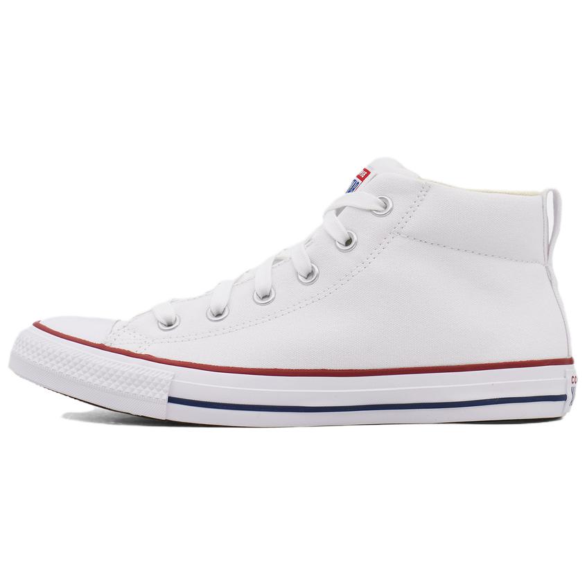 

Converse Ct Street Comfortable Versatile Mid-Top Canvas Shoes Unisex sneaker White 149546C 36.5