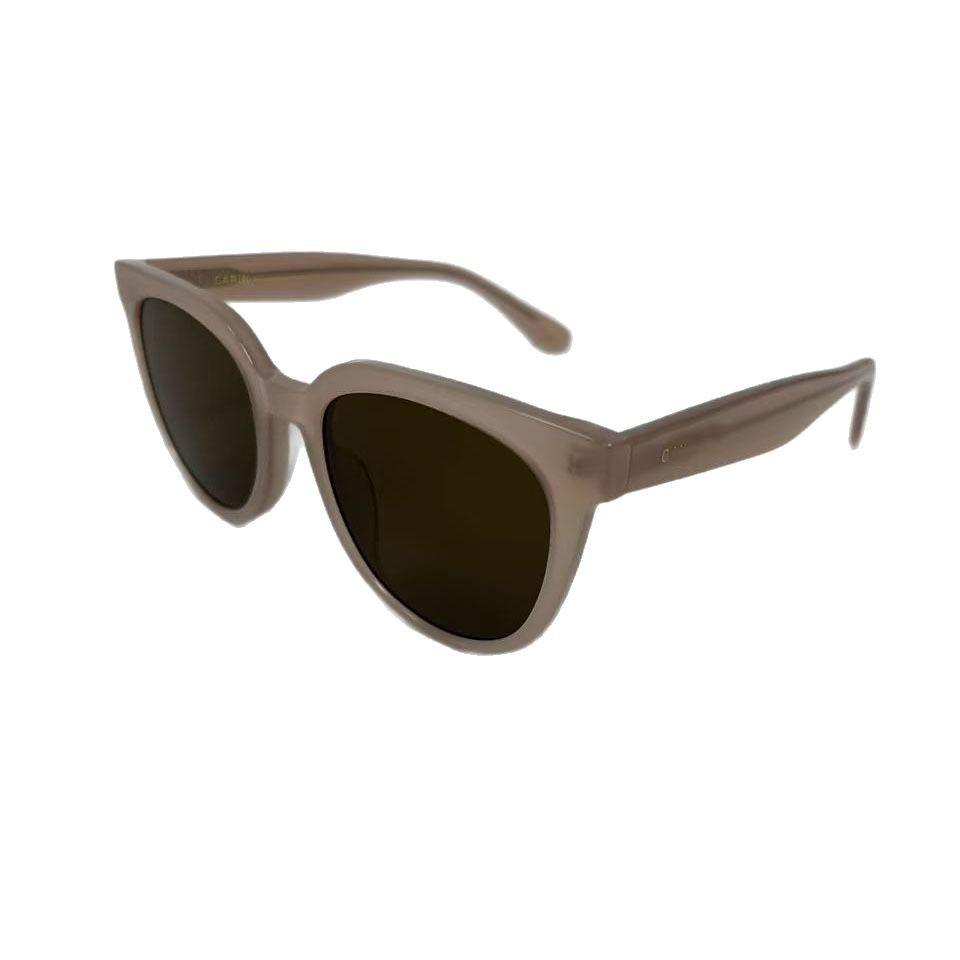 Karin Liu Yifei's same style sunglasses, Korean version Versatile sun protection glasses kirsten Plastic frame sunglasses
