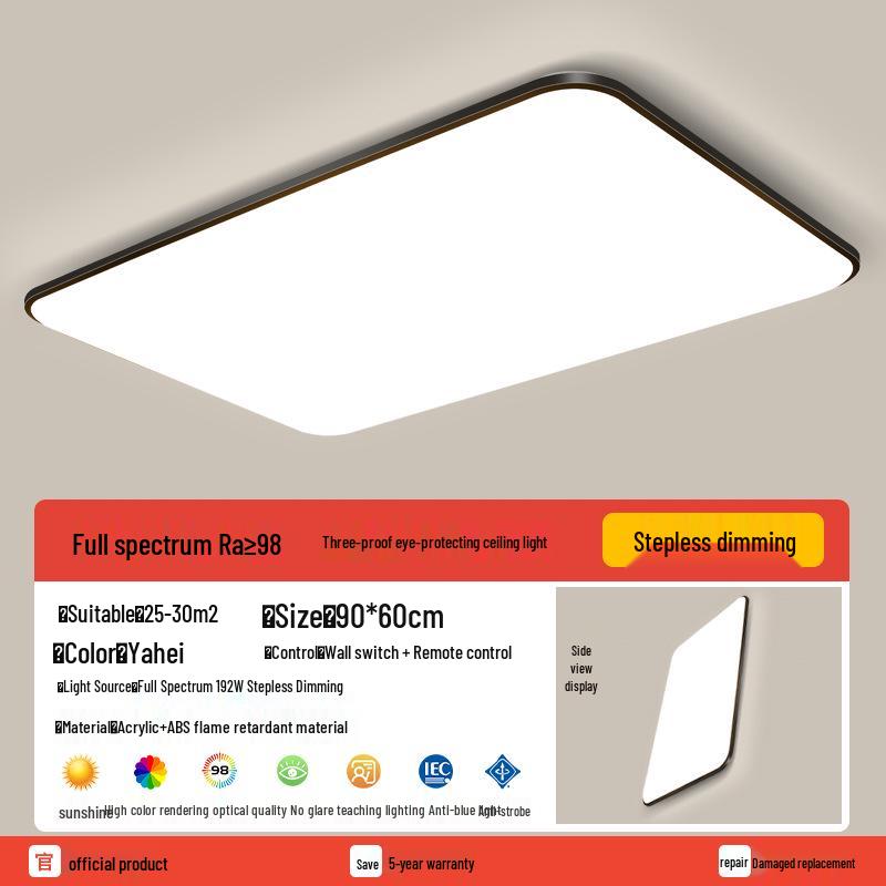 Round Waterproof LED Ceiling Light for Kitchen, Bathroom, Bedroom, Balcony, or Corridor