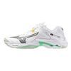 Mizuno Wave Lightning Z8 Unisex Lightweight Professional Volleyball Shoes White Black V1GA240016