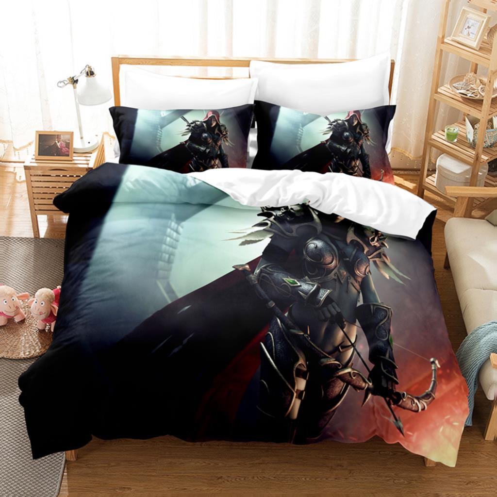 3Dworld Of Warcraft Bedding Collections Duvet Cover Collection With Pillowcase Twin Full Queen King Bedclothes Duvet Cover