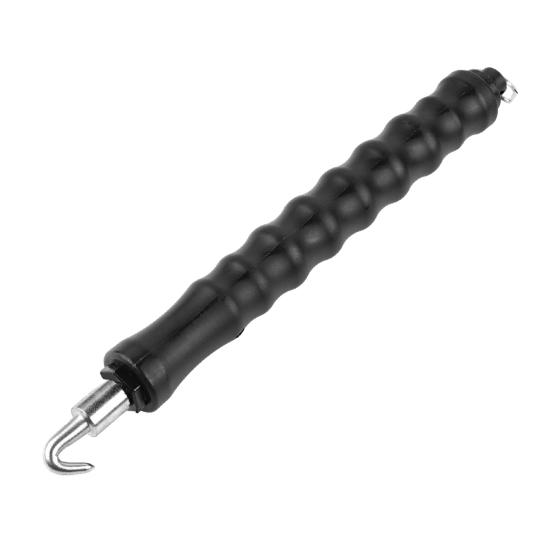 Semi-Automatic Rebar Tying Tool Wire Knotting Pliers Straight Pull Bar Binding Hook Construction Site Rebar Wire Winding Tool