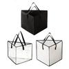 Triangle Hanger Organizer Triangle Storage Bag with Handles Dustproof Clothes Hanger Organizer Bag for Closet Wardrobe Laundry Room