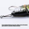200pcs Fishing Quick Connectors 4 Size Per Box High Strength Stainless Steel Fast Change Clip for Lures Tackle System