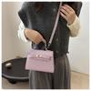 Popular Solid Color Women's Bags Hundred Crossbody Bags Premium Sense Handbags Female