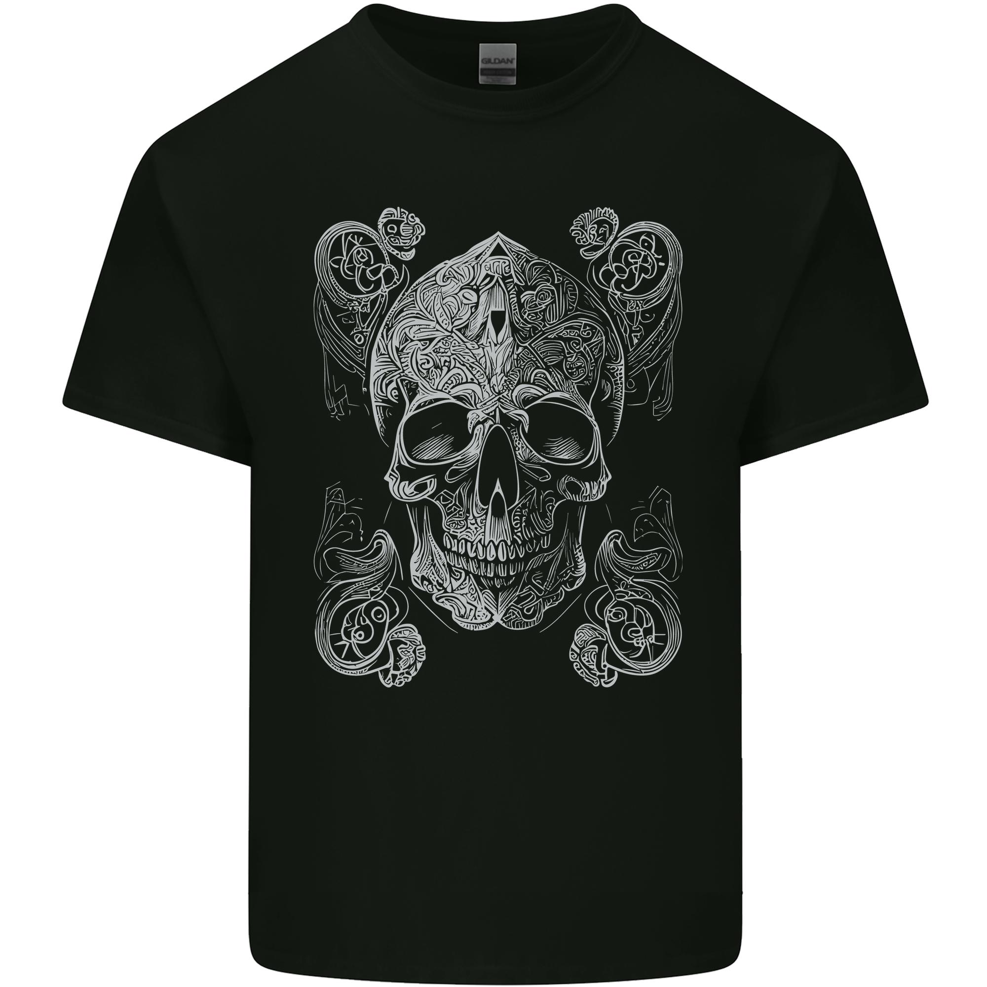 Religious Skull Pope Rock Music Heavy Metal Unisexs Light Cotton TShirt S