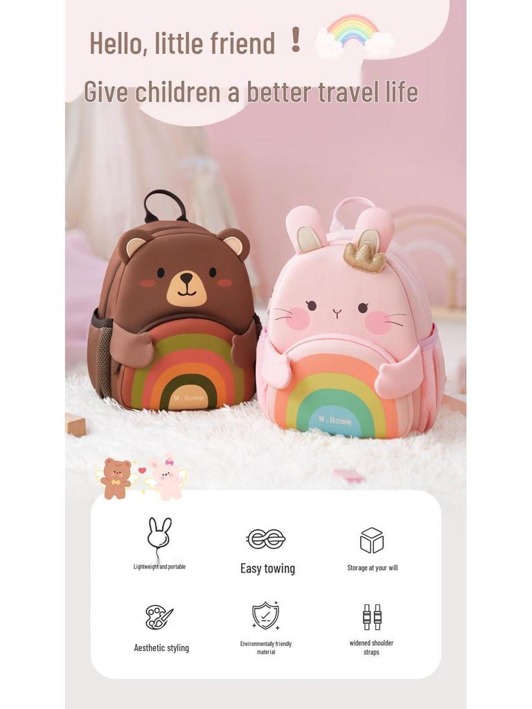 Cute 3-6 Year Old Kids' Backpack for Boys & Girls