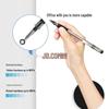 Deli 6916 0.5mm Black Gel Pen Refills