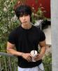 SIGNATURE Summer Muscle Fit Crop Short Sleeve T-Shirt [3 Colors]