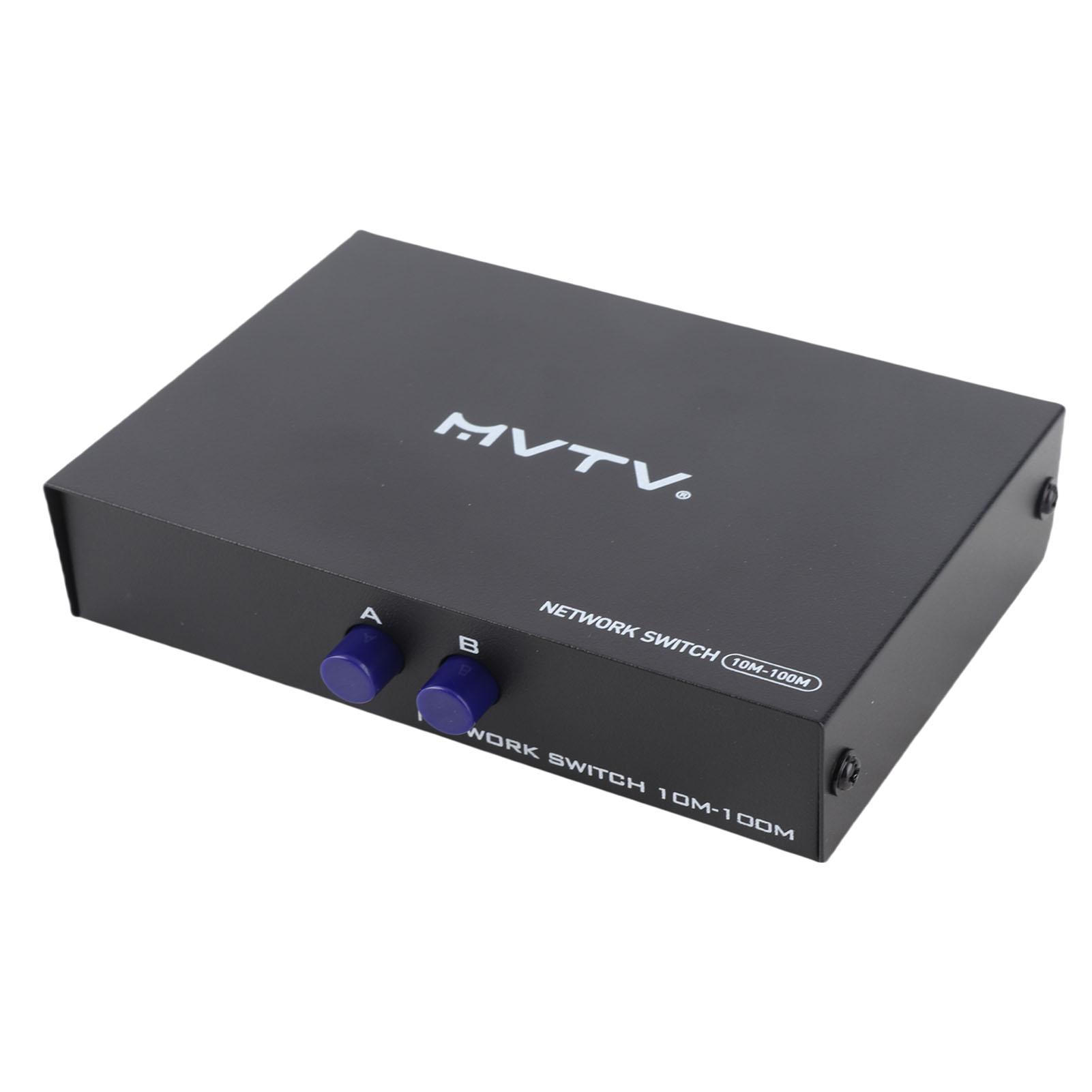 

RJ45 Network Switch 2 in 1 Out Or 1 in 2 Out 100M 1000M Ethernet Network Switch Splitter Selector