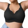 Plus Size Seamless Push Up Anti Sagging Bra For Women Large Bust