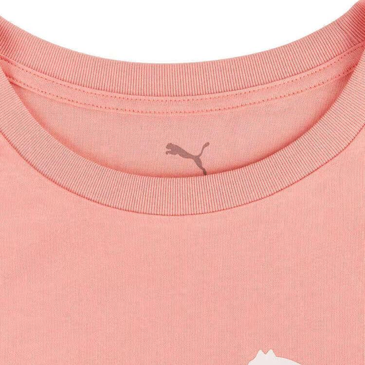 New PUMA SS25 Regular T Shirt Women's Pink 688938-18