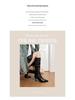 665 Stiletto Heel Over-the-Knee Boots - Autumn/Winter Pointed Toe, Slimming, Wrinkled, Stacked Shaft.