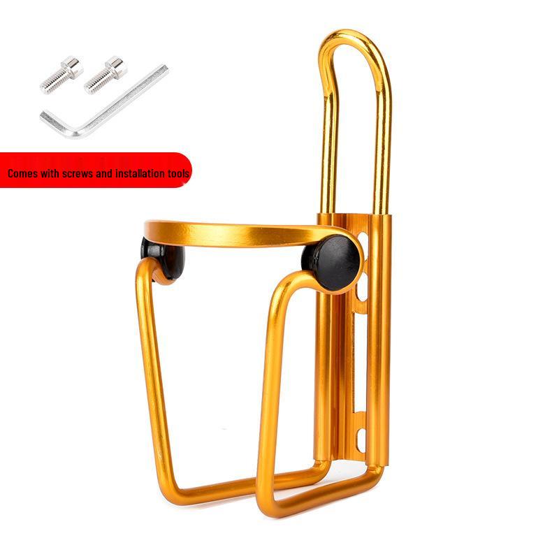 Ultra-light Aluminum Alloy Bicycle Water Bottle Cage for Road and Mountain Bikes